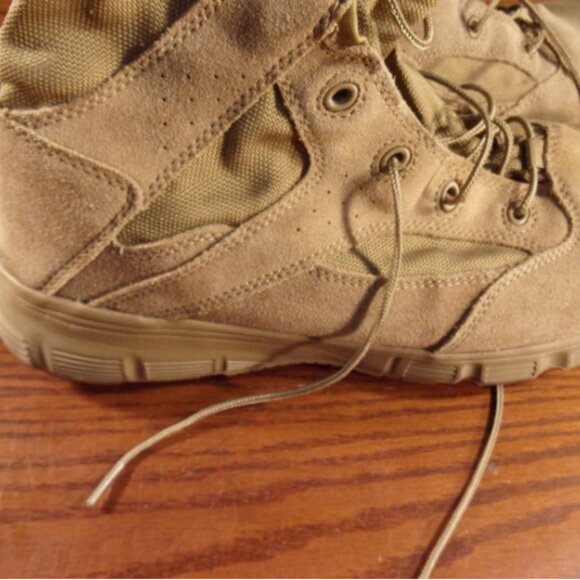 REEBOK SIZE 11.5M RB 8822 TAN DESERT MILITARY COMBAT BOOTS SI 708 - Picture 5 of 11
